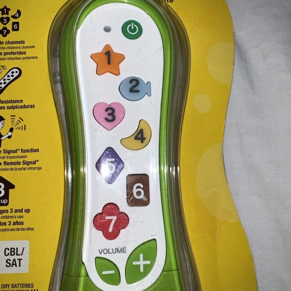 Sony RM-KZ1 Universal Kids TV Remote Control (Green) Clicker Child